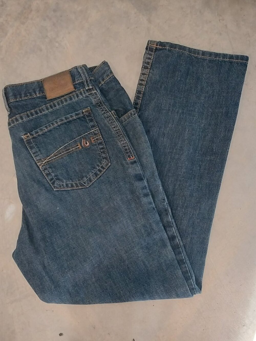 LAPCO FR Flame Resistant Jeans Mens 38x32 Blue Industrial Workwear NFPA 2112